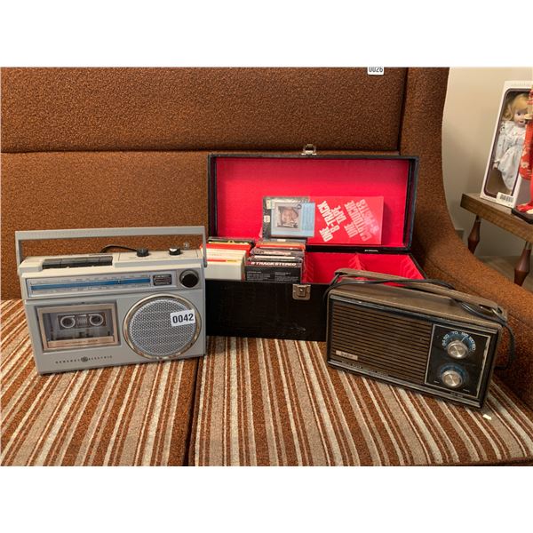 Retro Radio & 8 Track Bundle