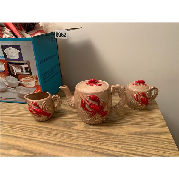 Lobster Tea Set