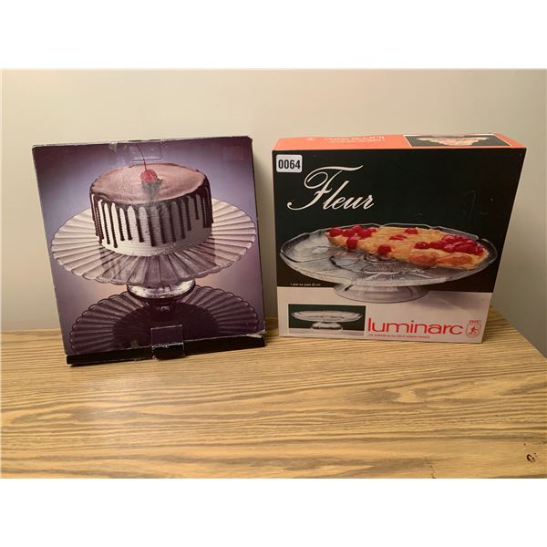 Vintage Serving Platters & Queen Anne Cruet