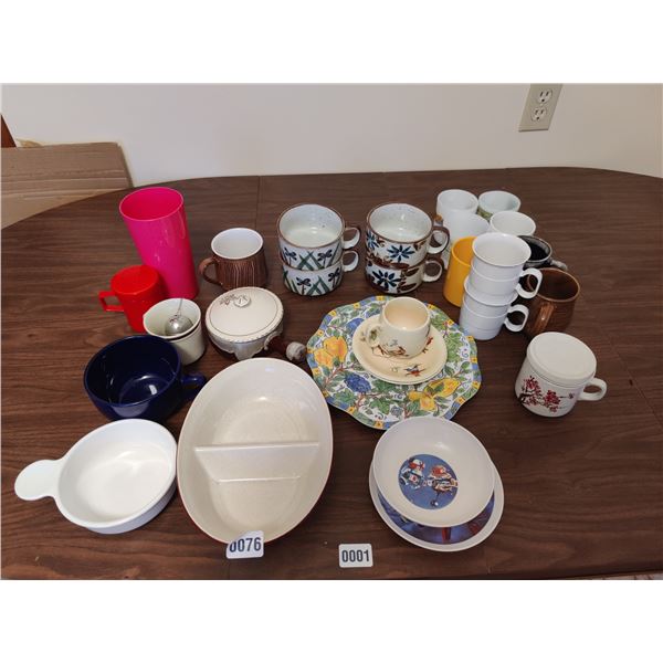 Cups & Serving Platters