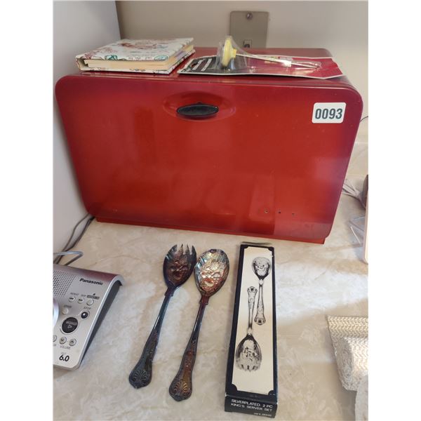 Breadbox & Serving Set