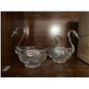 Image 2 : Set of Behemia Crystal Swans