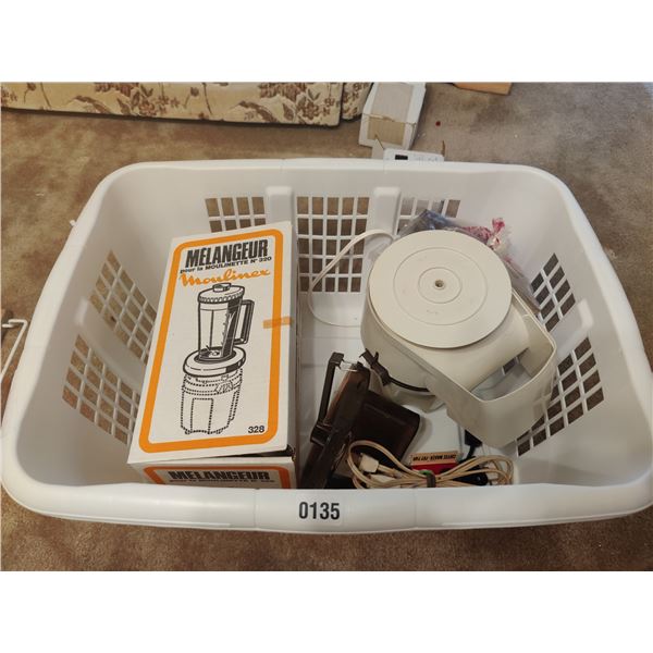 Blender with Attachments.