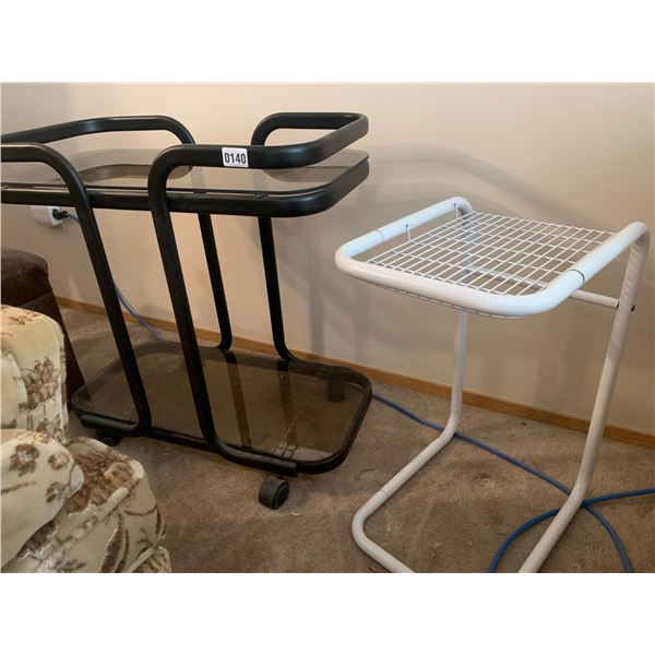 Bar Cart and Portable Tray