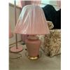 Image 3 : Set of Vintage Pink Lamps