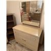 Image 1 : Vintage Dresser/Vanity with Mirror