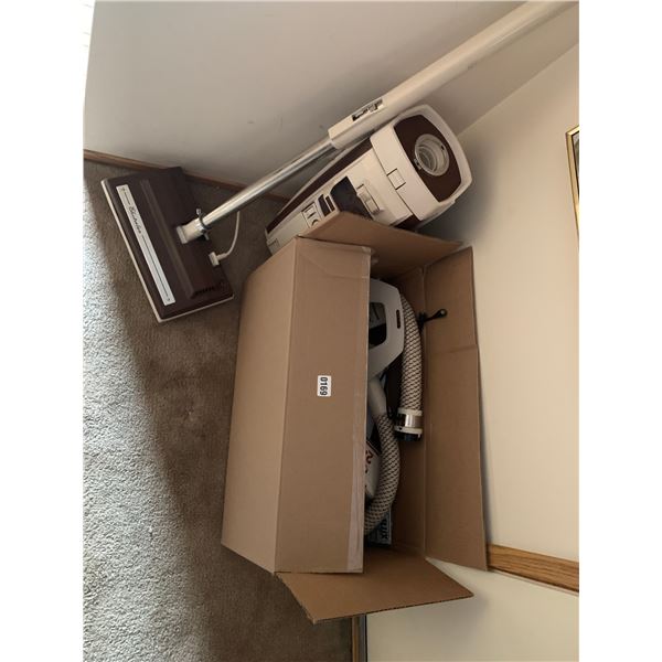 Vintage Electrolus Vaccum and Various Attachments