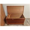 Image 1 : Large Wood Storage Chest