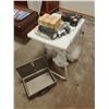 Image 1 : Adjustable Table, Ornate Bombay Card Box & More