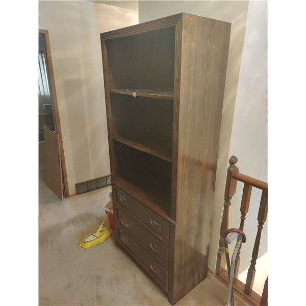 Shelving Unit with Built-in Light