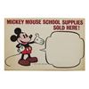Image 1 : Mickey Mouse School Supplies Promotional Paper Pad.