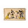Image 1 : Mickey, Minnie, and Pluto Singing Tapestry Rug.