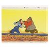 Image 1 : Production Cel of Goofy and Pete from Goof Troop.