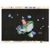 Image 2 : Production Cel and Drawing of Buzz Lightyear.