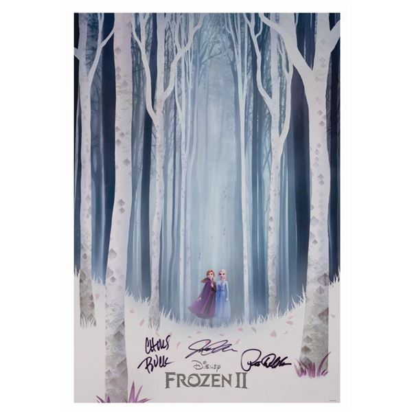 Multi-Signed D23 Frozen 2 Print.