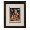 Image 1 : Carl Barks "Menace from the Grotto" Signed Print.