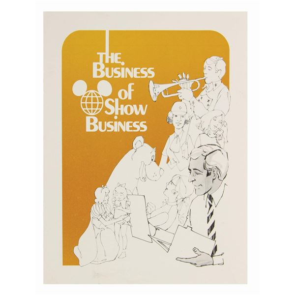 The Business of Show Business Booklet.