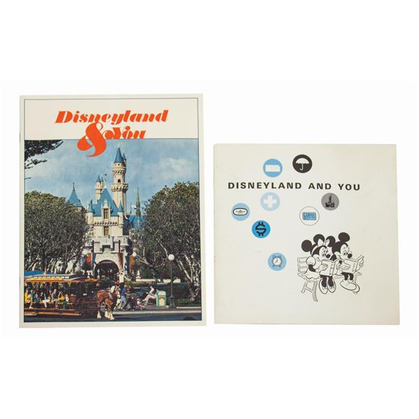Pair of Disneyland Orientation Books.