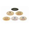 Image 1 : Set of (6) Cast Member Name Badges.