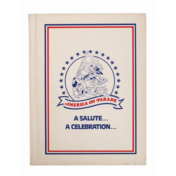 America on Parade Cast Member Book.