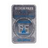 Image 1 : Disneyland 1965 Tencennial Silver Pass.