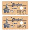 Image 2 : (17) Disneyland Admission and Attraction Tickets.