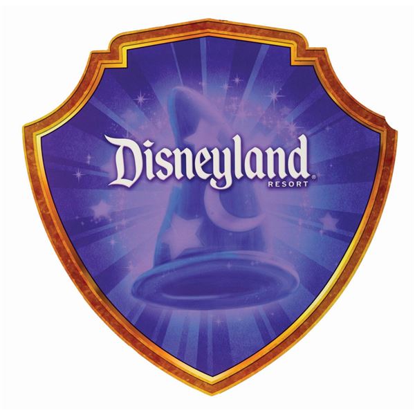 Disneyland Resort Shield Sign.