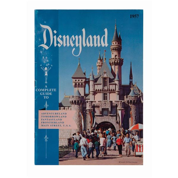 1957 Disneyland Guidebook.