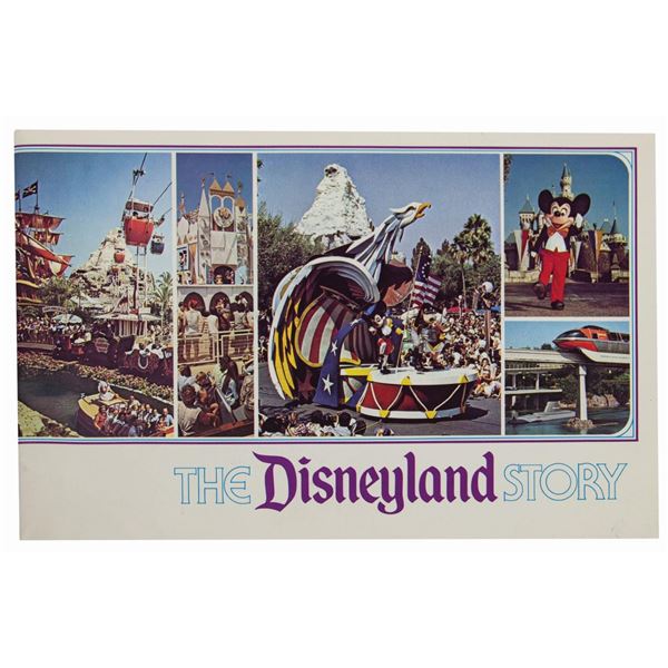 The Disneyland Story Booklet.