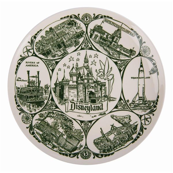 Disneyland Lands Plate.