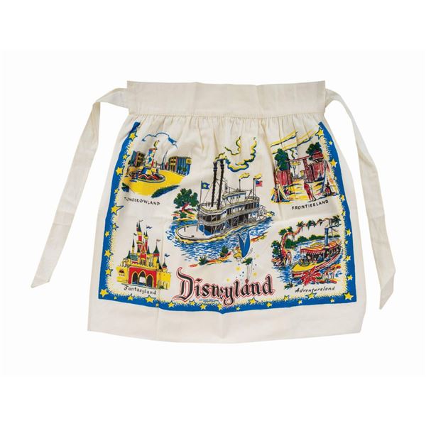 Disneyland Souvenir 4-Lands Apron.