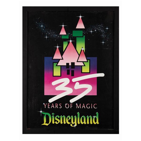 35 Years of Magic Anniversary Logo Print.