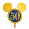 Image 1 : Disneyland 50th Anniversary Lamppost Sign.