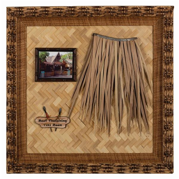 Enchanted Tiki Room Roof Thatching Prop.