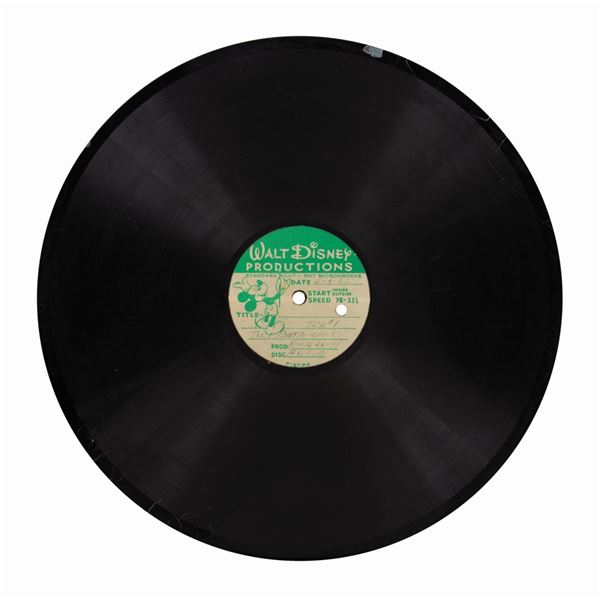 Enchanted Tiki Room Audio Record.