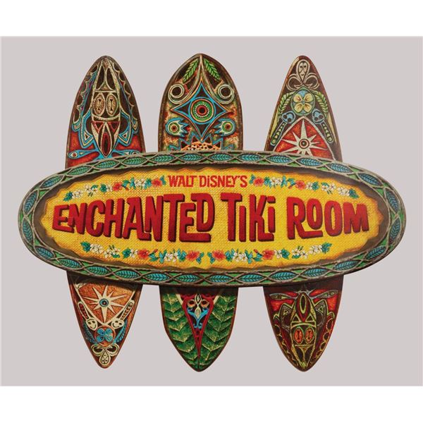 Enchanted Tiki Room Wall Plaque.