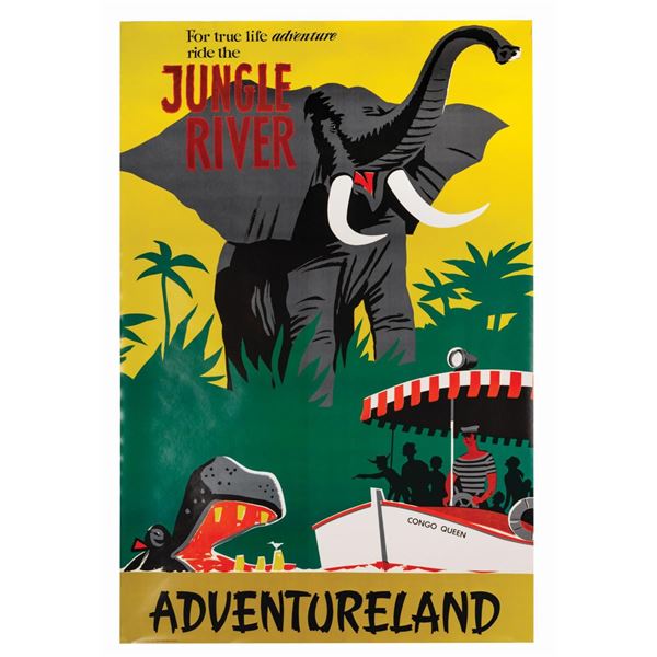 A Jungle River Disney Gallery Print.