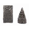 Image 1 : Pair of Indiana Jones Adventure Temple Paperweights.