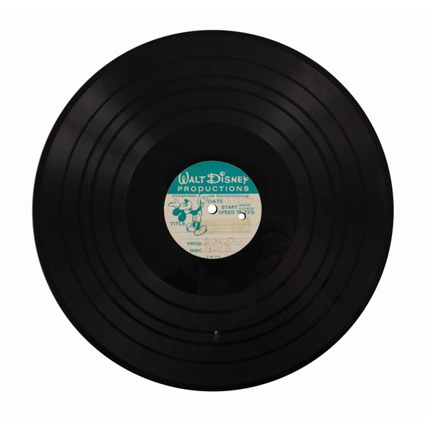 Big Thunder Mountain Audio Record.
