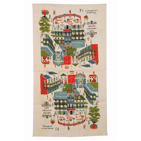 New Orleans Square Tea Towel.