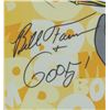 Image 2 : Bill Farmer Signed I'm Goofy About Disneyland Print.