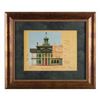 Image 1 : Haunted Mansion Early Elevation Plan Print (Framed).