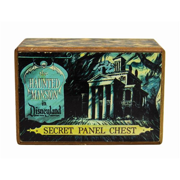 Haunted Mansion Large Secret Panel Chest.