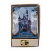Image 1 : Sleeping Beauty Castle Souvenir Houze Art Glass Tray.