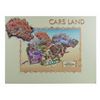 Image 1 : Cars Land Pre-Opening Map Sign.