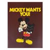 Image 1 : Mickey Wants You Imagineer Recruitment Brochure.
