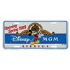 Image 1 : Disney-MGM Pre-Opening License Plate.