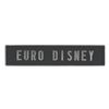 Image 1 : Euro Disney Grand Opening License Plate.