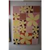 Image 1 : PAINTING ON CANVAS; "PLUMERIA'S" (23 3/4" X 35 1/2")