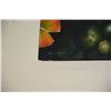 Image 2 : FRAMED PAINTING,, "KOI"; SIGNED (47" X 35 1/2")